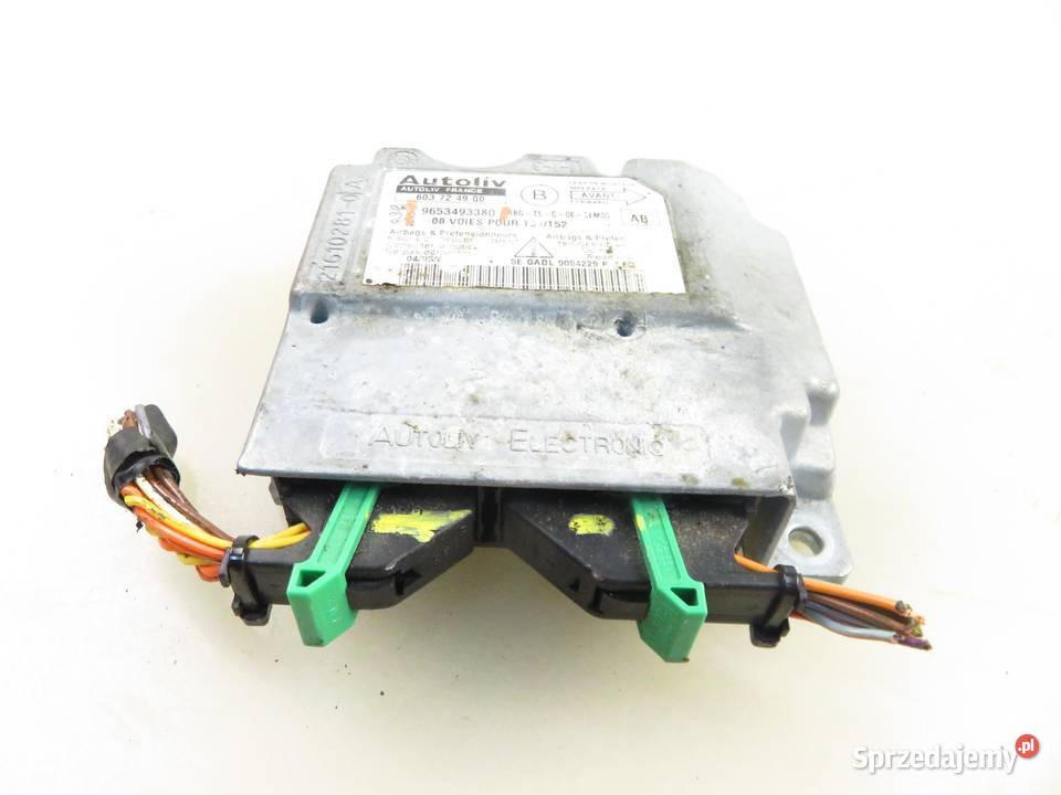 MODUŁ AIRBAG PEUGEOT 307 SW 9653493380 osobowe