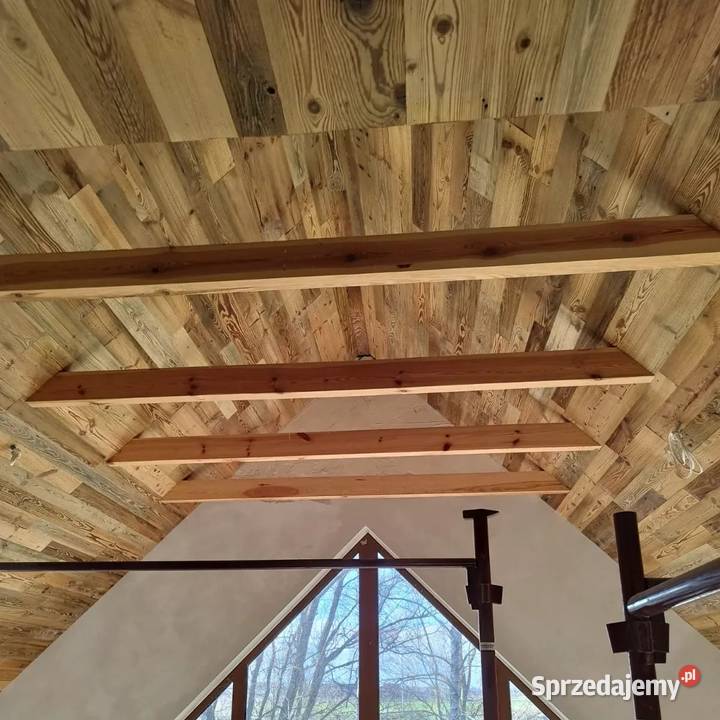 Stare drewno rustykalne na ścianę elewację panel Wykończenie Kielce