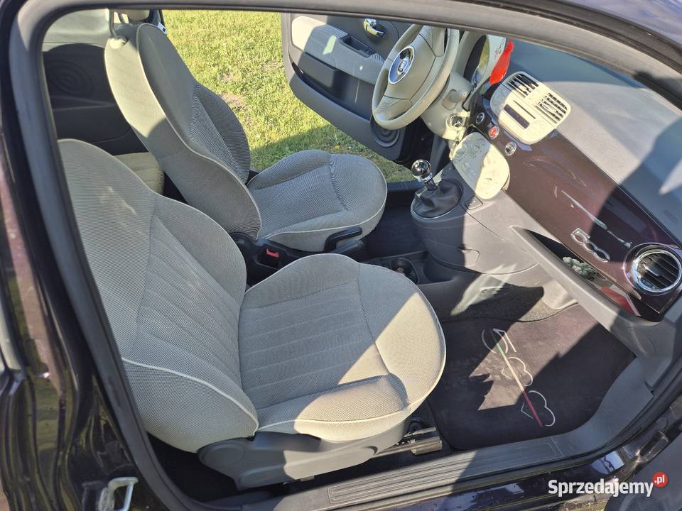 Fiat 500 Śliwkowy Szydłowiec