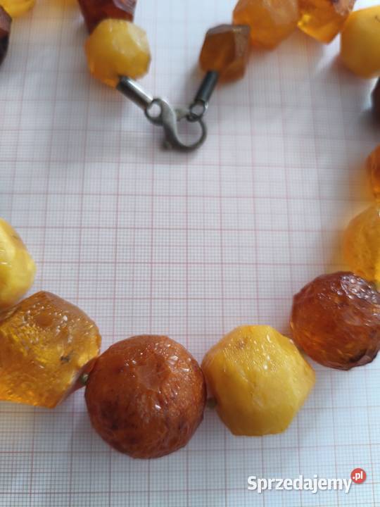 Naszyjnik Bursztyn Vintage Białystok