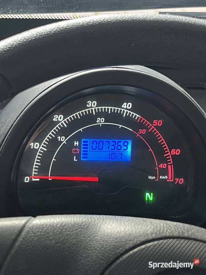Samochód elektryczny Czterokołowiec lekki kat AM