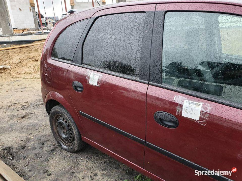 DRZWI PRAWE TYŁ OPEL MERIVA A Z3IU kujawsko-pomorskie Lipno sprzedam