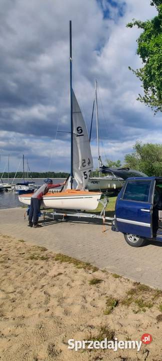 Gruben Big Gipsy żaglówka gotowa do żeglowania Lubikowo