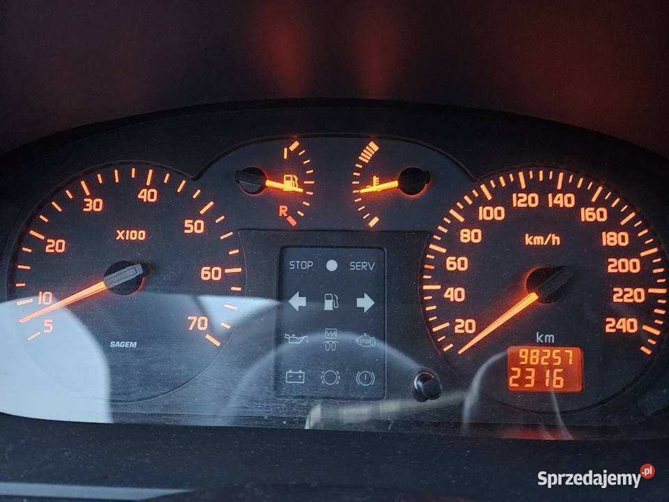 2002 Renault Megane 16i 16V Classic 98000 benzyna Kraków