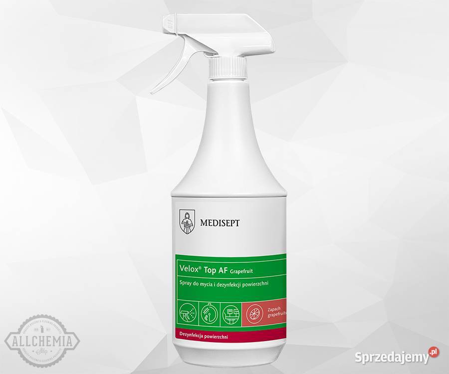 VELOX TOP AF 1L SZYBKA DEZYNFEKCJA MEDYCZNA łódzkie Łódź