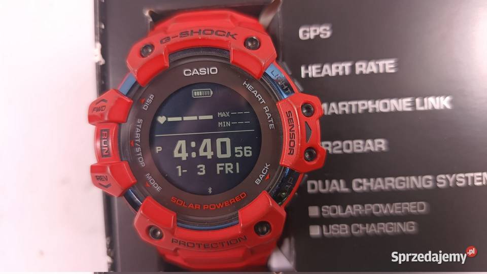 Zegarek Casio GSHOCK GSquad Katowice