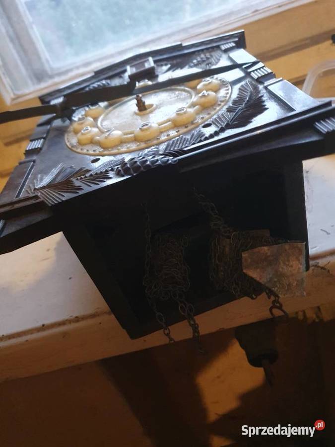 Zegar z kukułką rosyjski vintage mazowieckie Warszawa