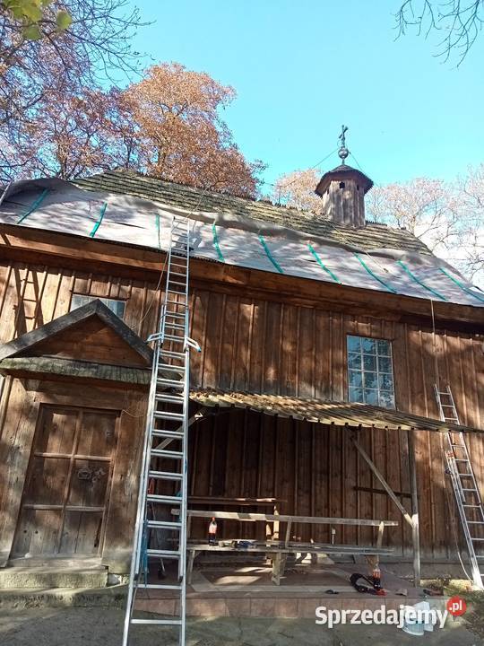 Dachy usuwanie przecieków Prace dekarsko Kraków