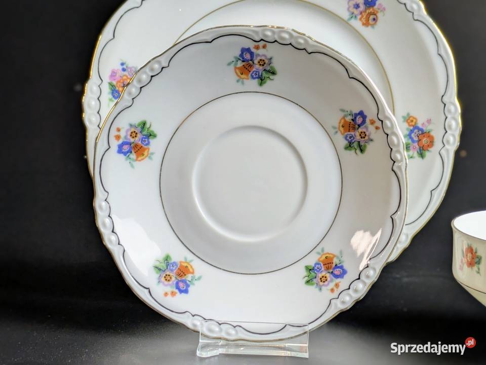 Trio Art Deco Carstens Sorau Żary dolnośląskie sprzedam