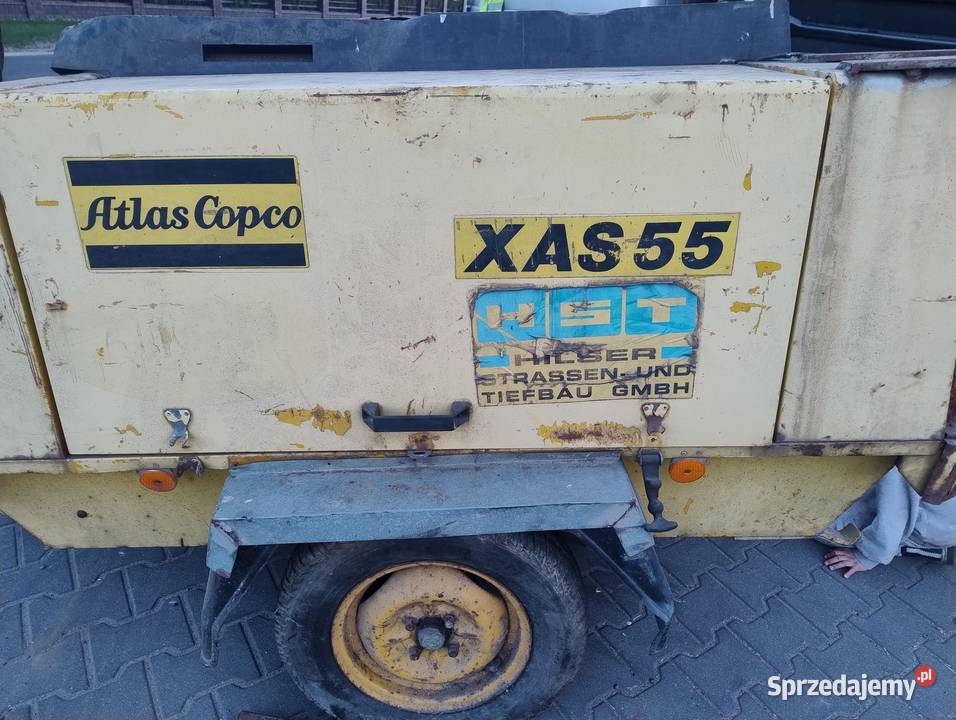 kompresor srubowy altas copco xas55 Grabów nad Prosną