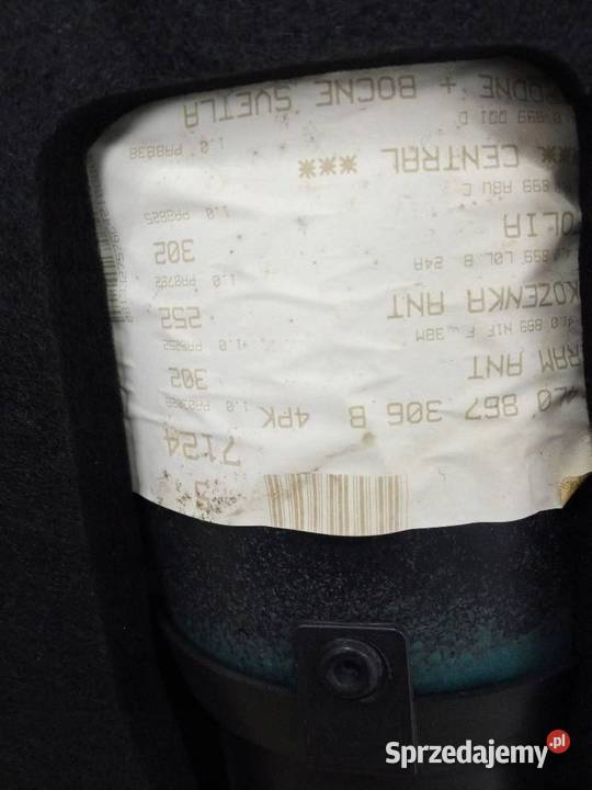 TAPICERKA BOCZEK PRAWY TYŁ 4L0867306B Audi Q7 I sprzedam