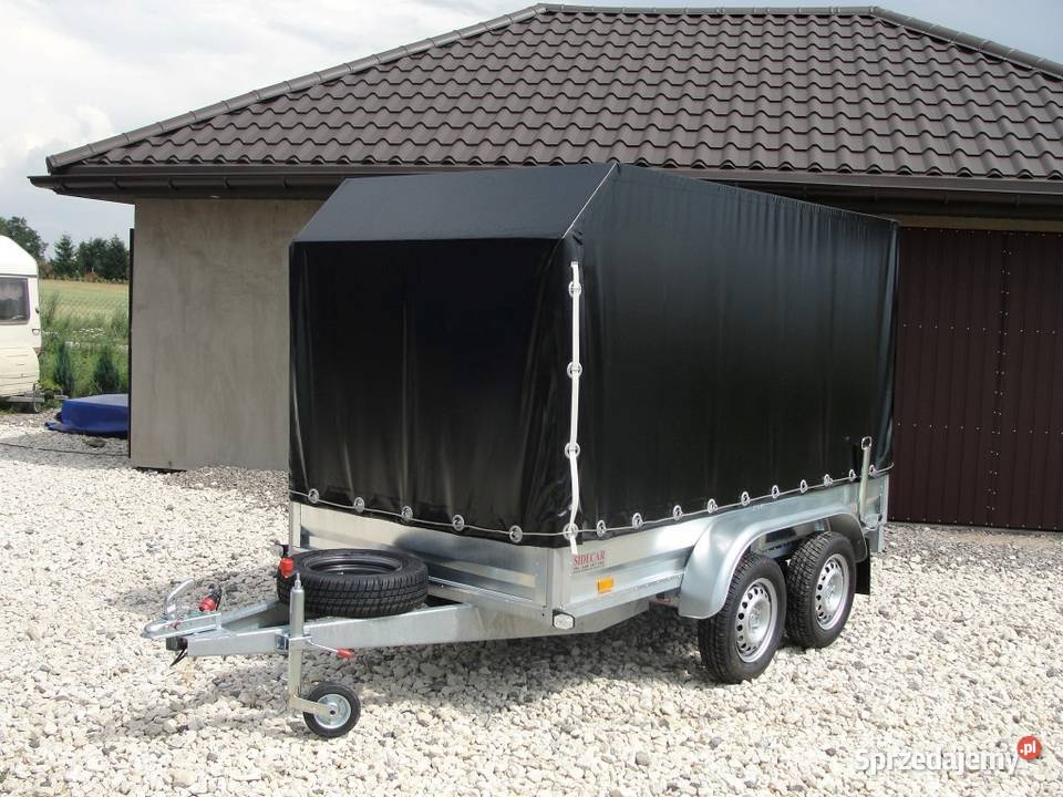 Przyczepka przyczepa samochodowa SIDECAR 300x156 Bodzentyn