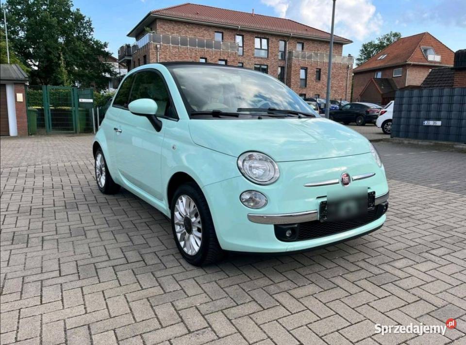 Fiat 500 kabriolet 12 klimatyzacja nieuszkodzony Samochody osobowe Łęki Strzyżowskie sprzedam