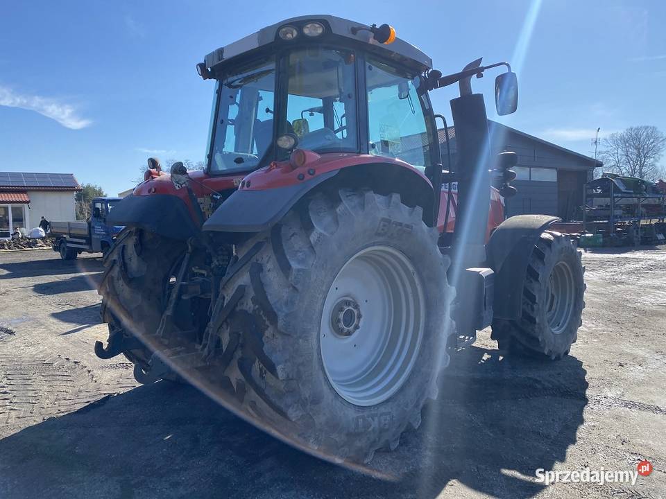 Ciągnik Massey Ferguson 7618 Dyna6 2014r łódzkie Biała sprzedam