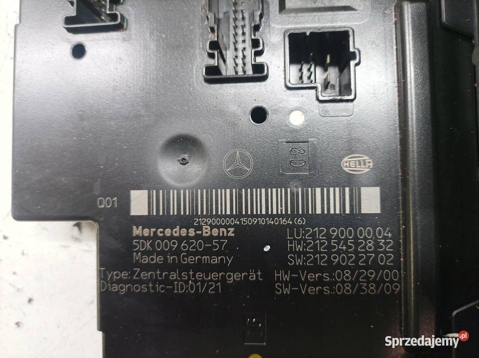 MODUŁ 2129000004 MercedesBenz Eklasa IV 2009