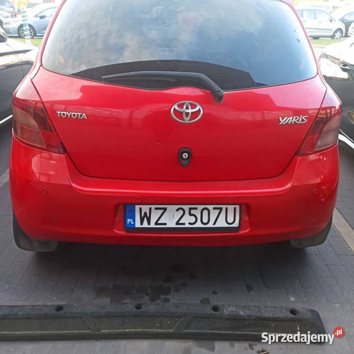 Toyota Yaris 2007 mazowieckie Warszawa