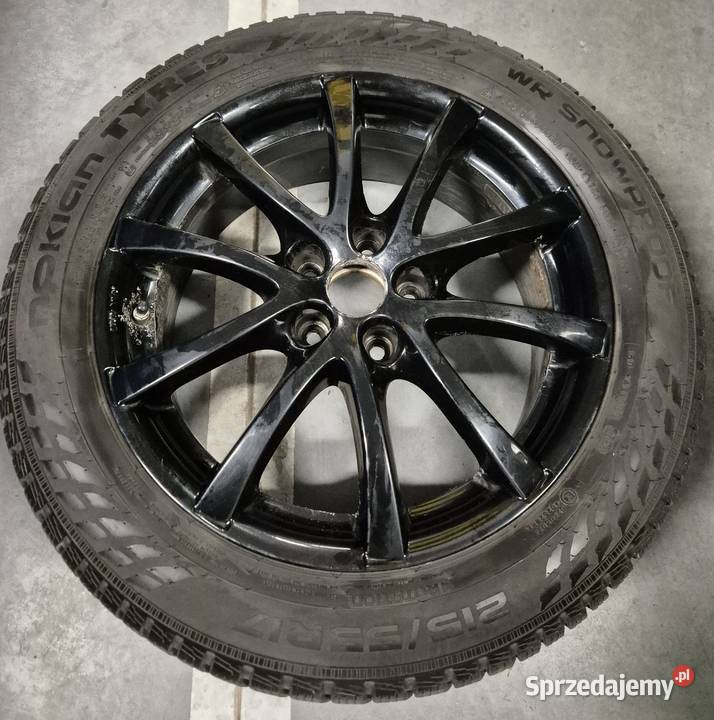17 Koła Felgi 5x108 opony Nokian 8mm Peugeot Gdynia