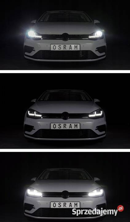 REFLEKTOR OSRAM LEDriving VW GOLF 75 BLACK Trojanów
