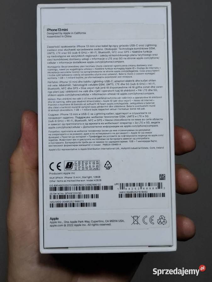 iPhone 13 mini telefon komórkowy Kraków