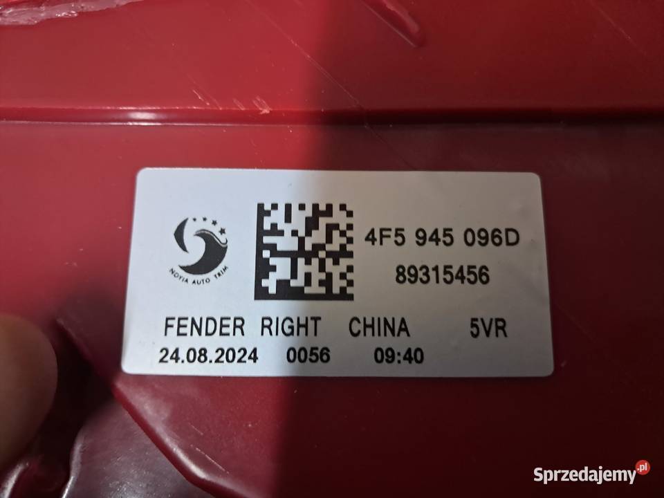 nowe tylne lampy do AUDI A6 C6 sedan 052004 do sprzedam