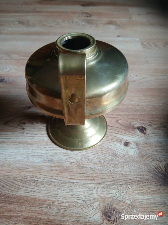 Mosiezna lampa naftowa Kraków