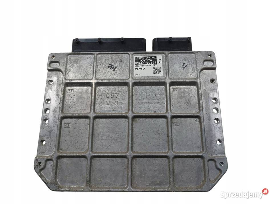 STEROWNIK SILNIKA 8966102E71 Toyota Auris I Rok produkcji 2008