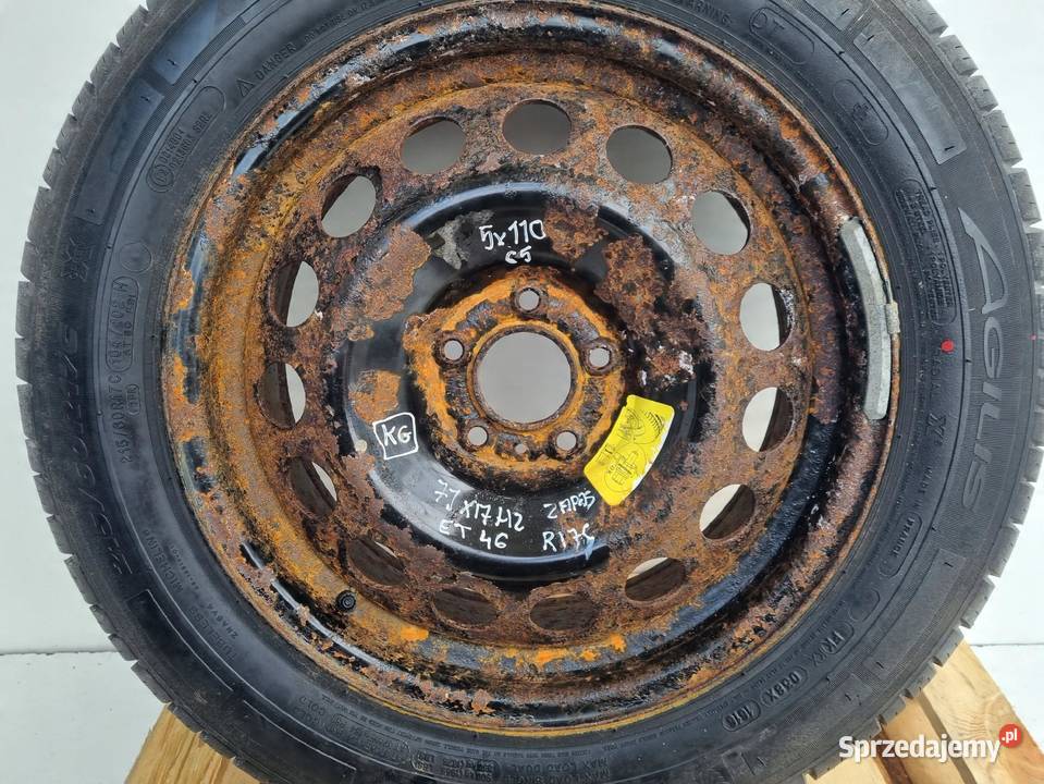 Jumpy Proace Vivaro KOŁO ZAPASOWE Zapas felga Janów