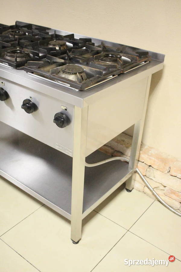 Kuchnia gazowa 6palnikowa 36 kW 1200x700x850 Gastronomia Pszczyna sprzedam