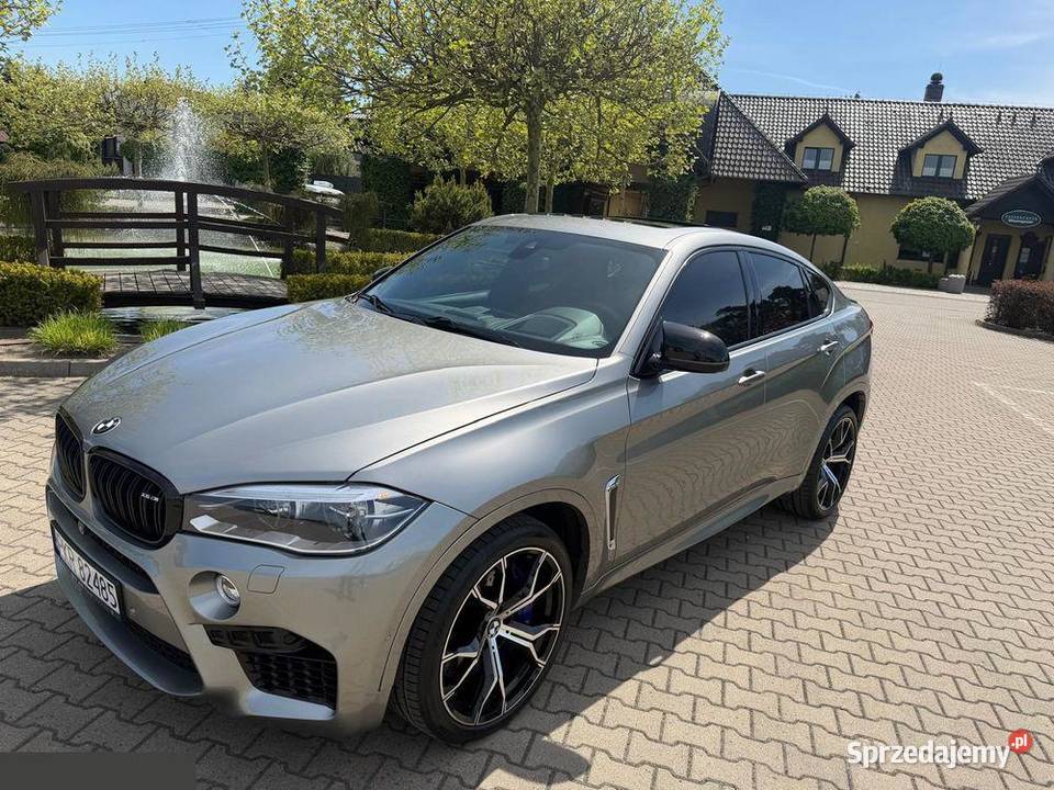 BMW X6M 44 benzyna 575 2017r Stan perfekcyjny 80000km