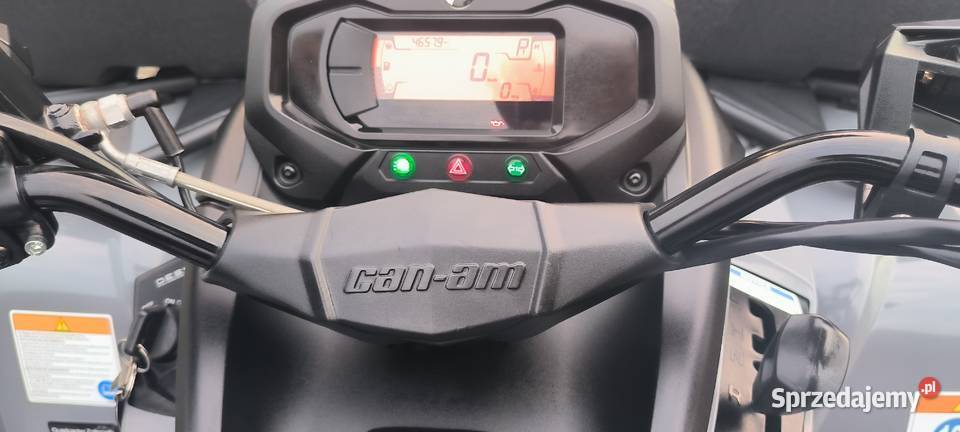 CANAM OUTLANDER 570 KufryITCHomologacja STAN Korczyna
