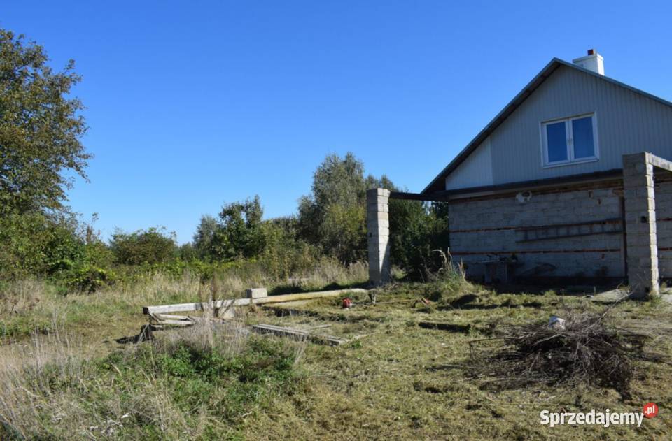 Działka budowlana 1239a z budynkiem 32m2 Tyczyn 34m