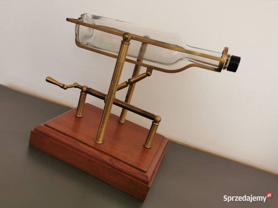 Regulowany stojak na butelkę alkoholu mosiądz Rzeszów