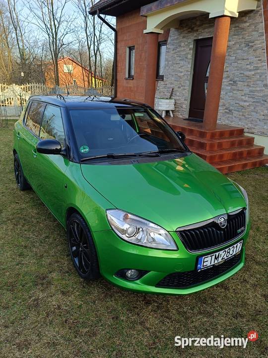 Skoda Fabia 2 VRS łódzkie Tomaszów Mazowiecki
