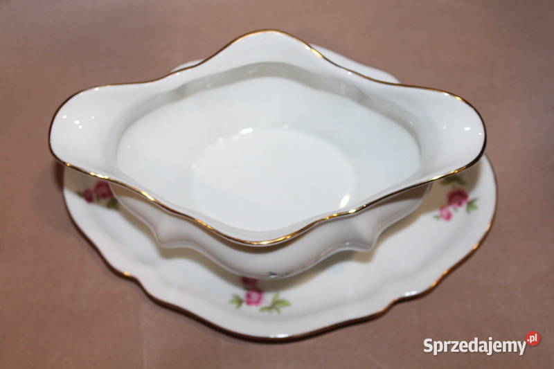 Porcelanowa sosjerka w kwiaty Bohemia 871 Szczecin