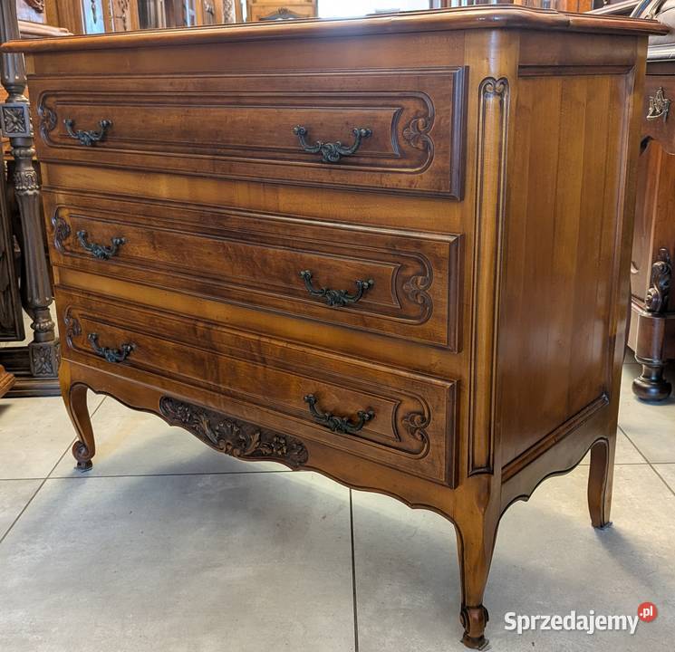 ładna komoda ludwikowska orzechsklep Dąbrowa śląskie Dąbrowa Górnicza