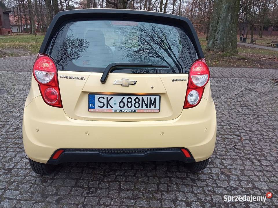 Chevrolet Spark Salon Polska Bezwypadkowy czujnik parkowania Spark Katowice