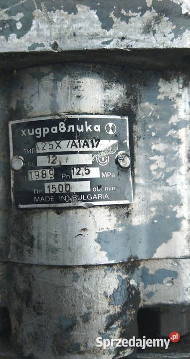 POMPA zębata Xugpoa A25XA1A17 HYD 2055 sprzedam
