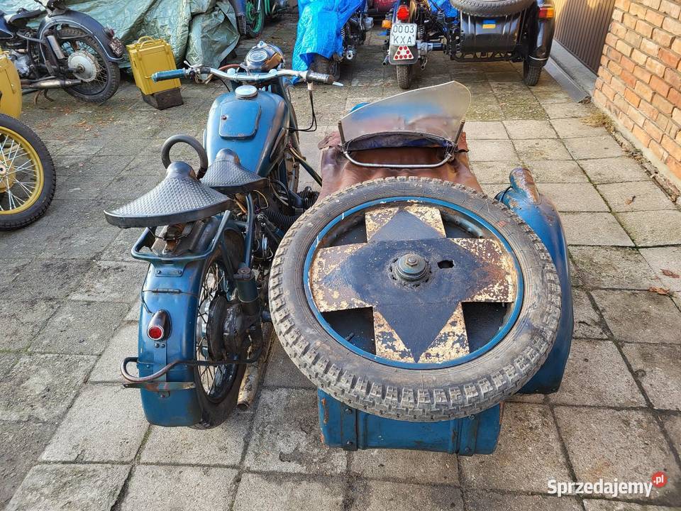 Ural 61 irbit m 72 k 750 Mt mw kmz imz dniepr Mogilno