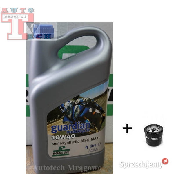 ROCKOIL GUARDIAN 10W40 JASO MA2 FILTR OLEJU Mrągowo sprzedam