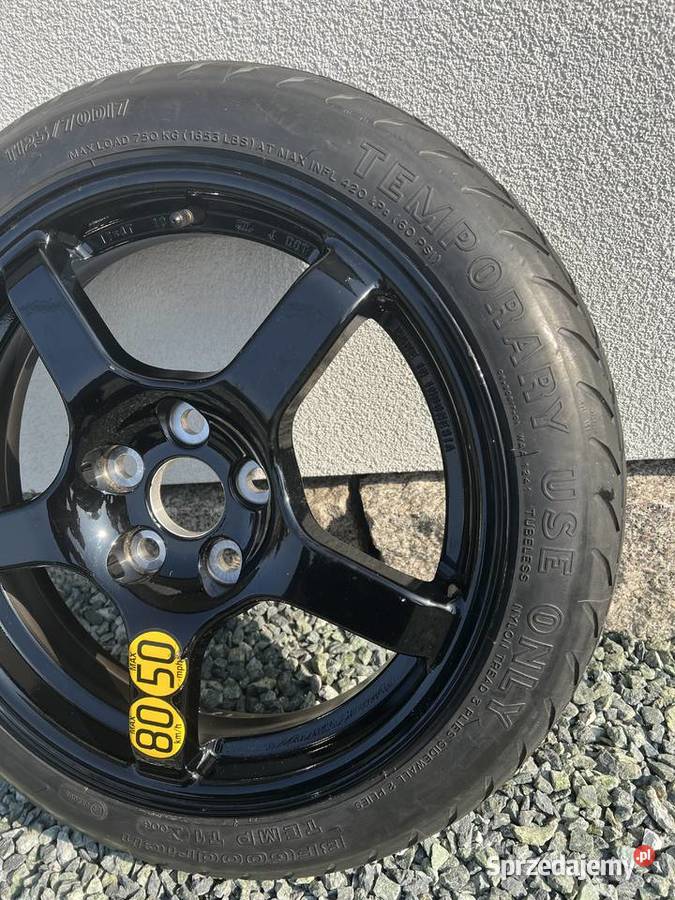 Sprzedam koło dojazdowe 5x1143 17 do TOYOTY małopolskie Świątniki Górne