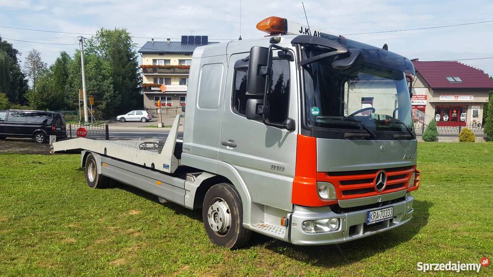 Mercedes ATEGO 818 TECHAU Klima Pomoc Drogowa Jaśkowice