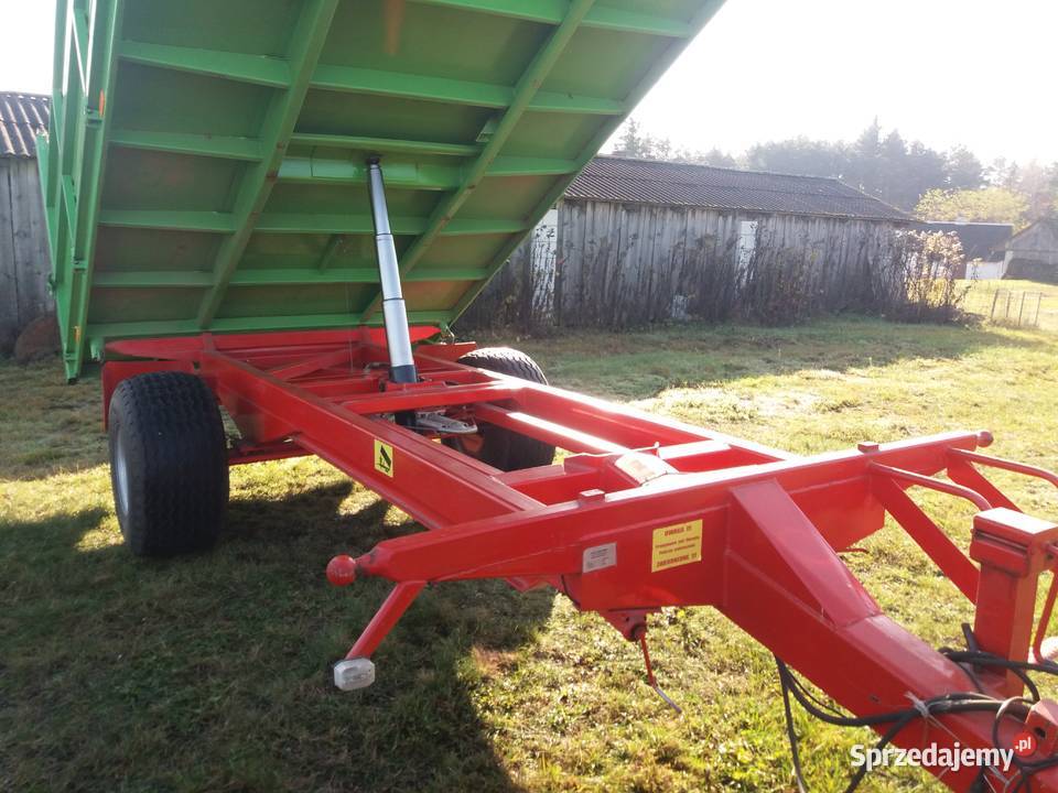 Przyczepa wywrotka 3 stronna nieuszkodzony Biłgoraj