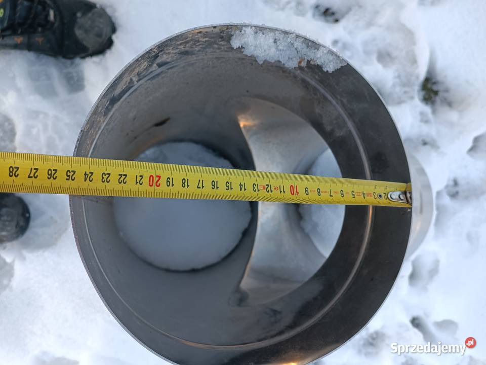 trojnik kominowy 250mm nowy nierdzewka Klimatyzacja i wentylacja Żywiec