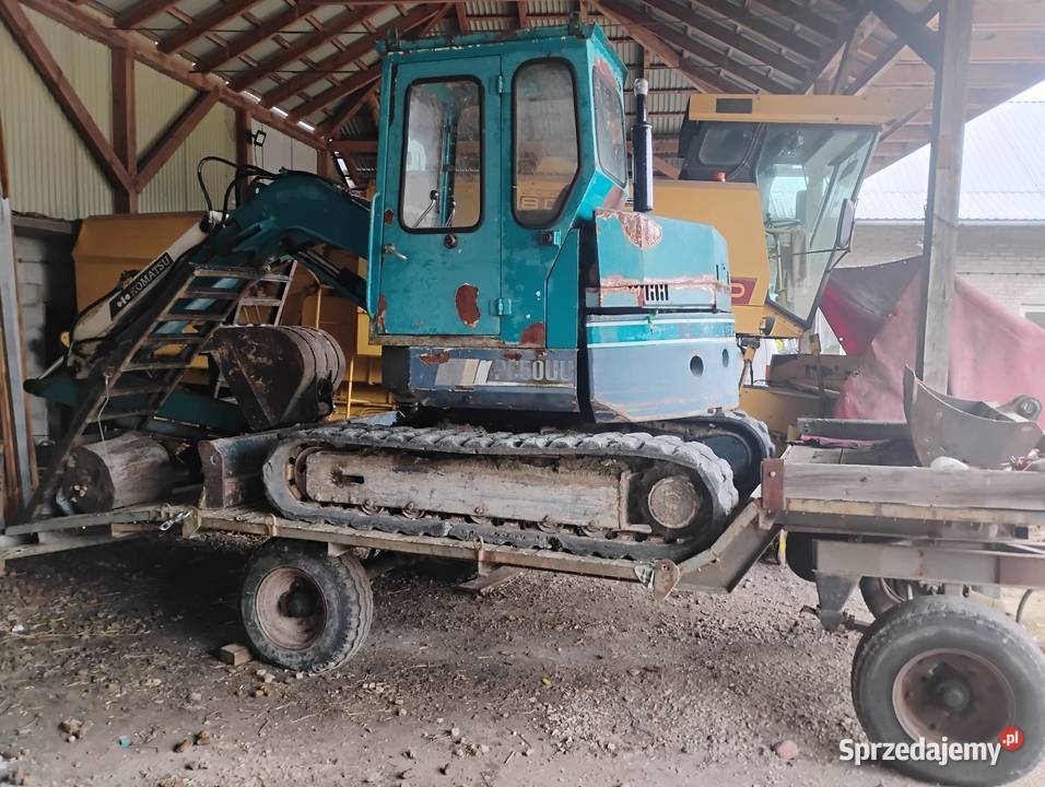 Koparka Komatsu Pękowiec