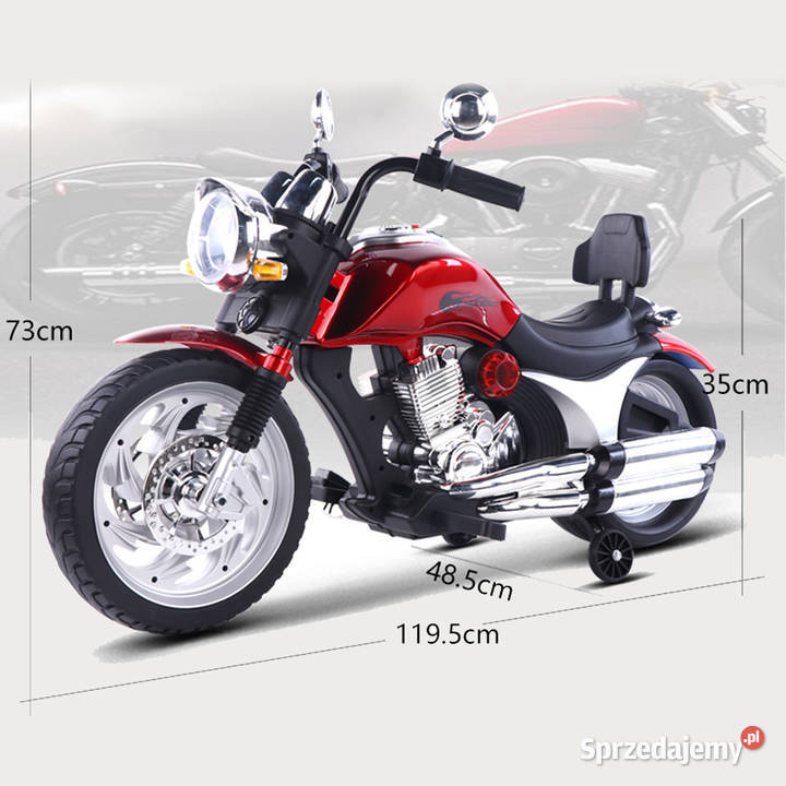 BAWIBUS Auto motorek MOTOR CHOPPER na akumulator