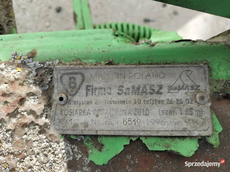 Kosiarka rotacyjna szerokość robocza 165 nieuszkodzony Rotacyjne Sonina sprzedam