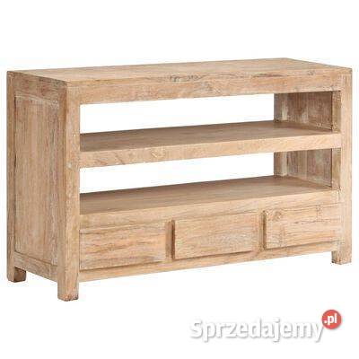 Szafka pod TV drewno akacjowe 90 x 30 x 55 Warszawa