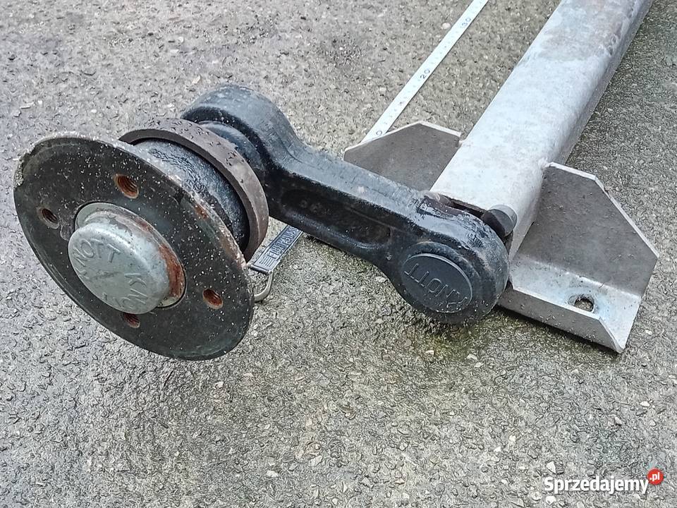 Oś KNOTT VG7 750 przyczepy lekkiej niehamowanej Kielce