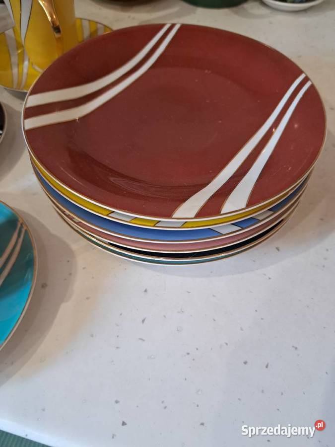 Komplet kawowy Krokus na 6 osób śląskie Orzesze