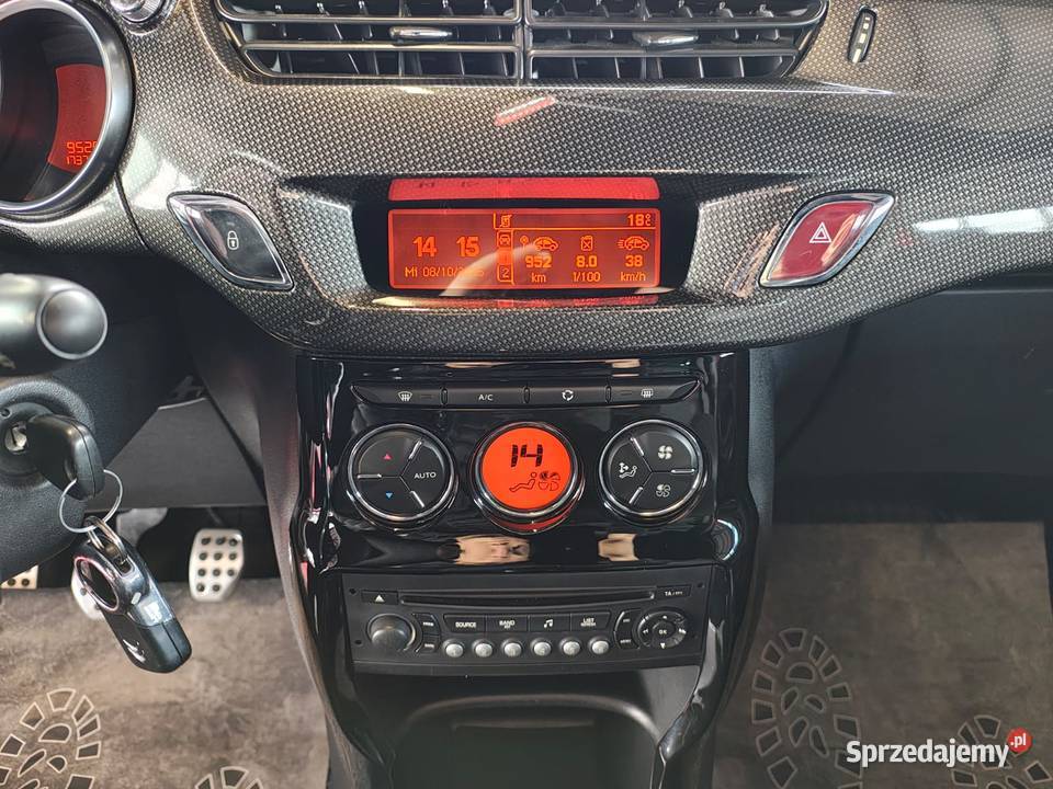 Citroen DS3 16Beznyna 150 Piękny kolor Skórzane Zarszyn